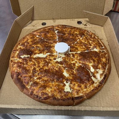 Cheesy Garlic Pizza