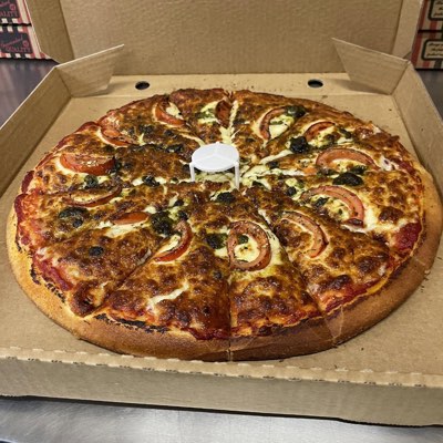 Margarita Deluxe pizza